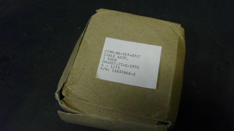Jeep *  willys m38 m38a1 m151 radio 52" power cable assy nos surplus