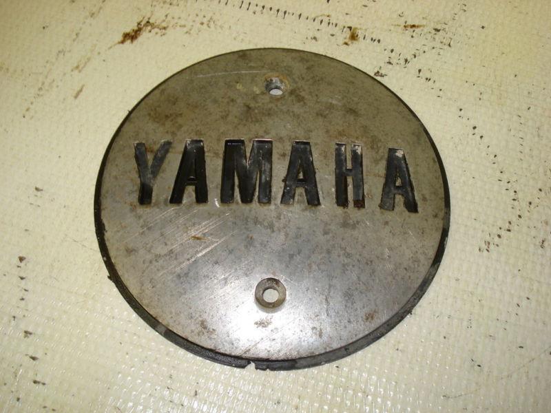 75 yamaha tx 500 tx500 xs500 xs - engine left side outer stator cover plate