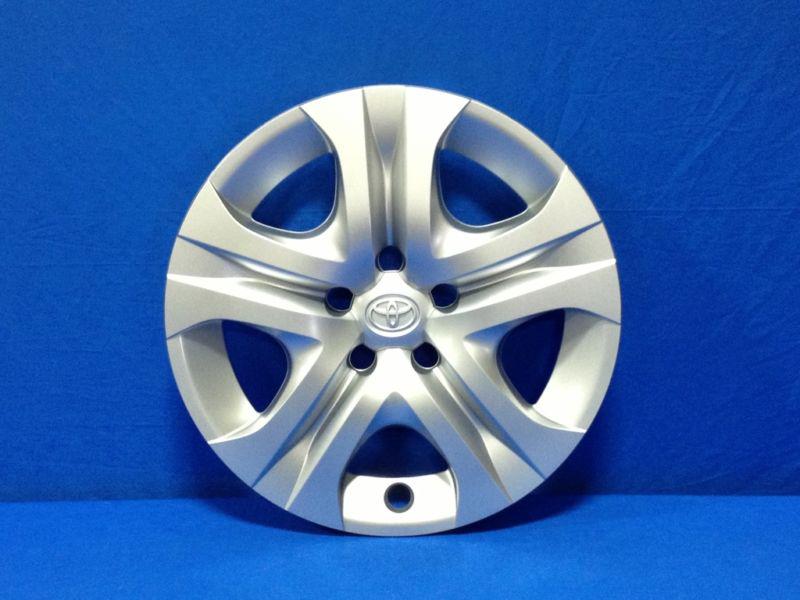 2013 toyota rav4 17" inch hub cap wheel cover p/n 42602-0r020 oem silver 5 lug 