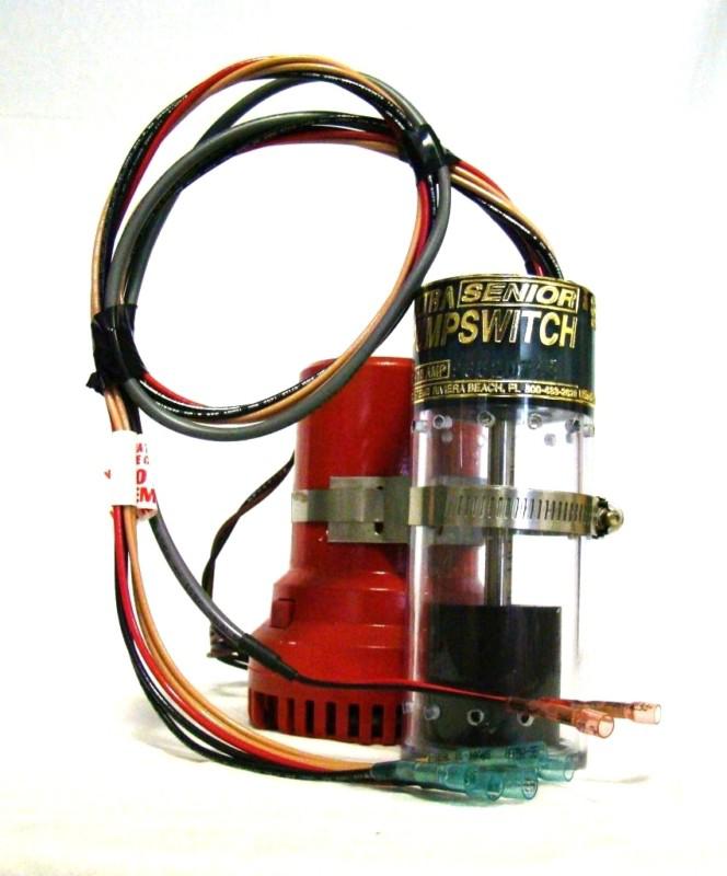 New marine/boat bilge pump float switch sr. ups- 06- 24 volt water pump switch.