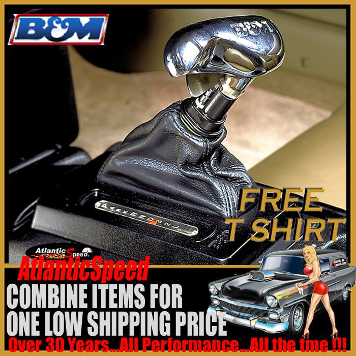 B&m 1987-1993 mustang hammer console automatic ratchet shifter aod aode trans