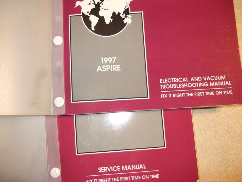 1997 ford aspire service manual wiring diagrams shop repair