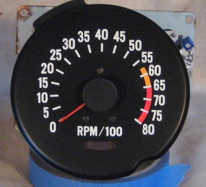 Original 1970 1971 1972 camaro z-28 8000 rpm tachometer