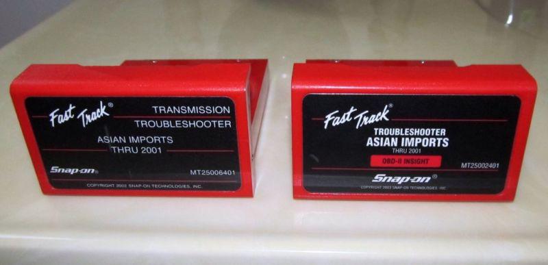Snap on mt2500 asian 2001 fast track troubleshooter diagnostic cartridge