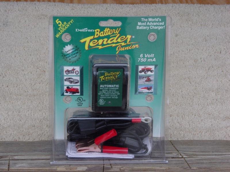 Deltran battery tender junior - 6vdc, 6v, 6 volt, 750 ma - trickle charger