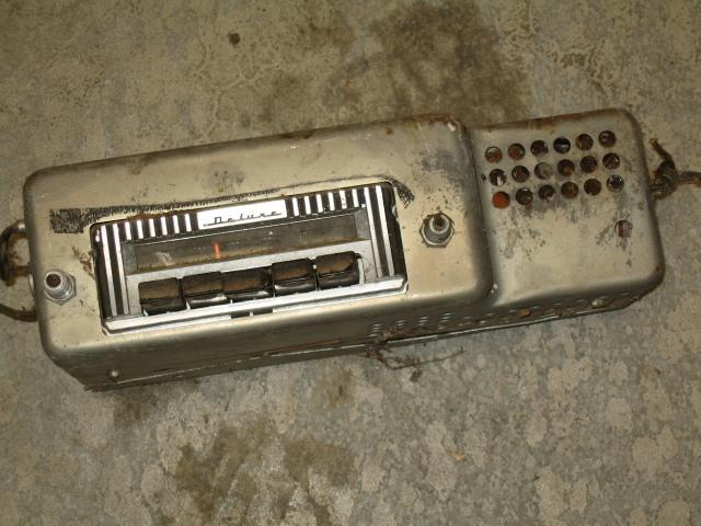 56 oldsmobile deluxe radio delco  12v 