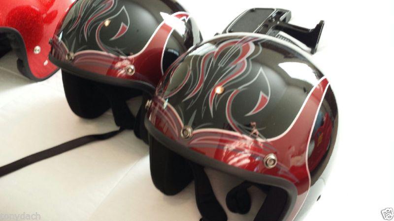   harley davidson style daytona motorcycle helmets buy one or both 50.00 each