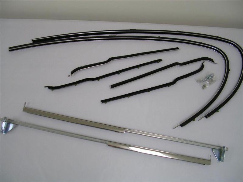 1948 - 1952 ford pickup truck front window channel kit