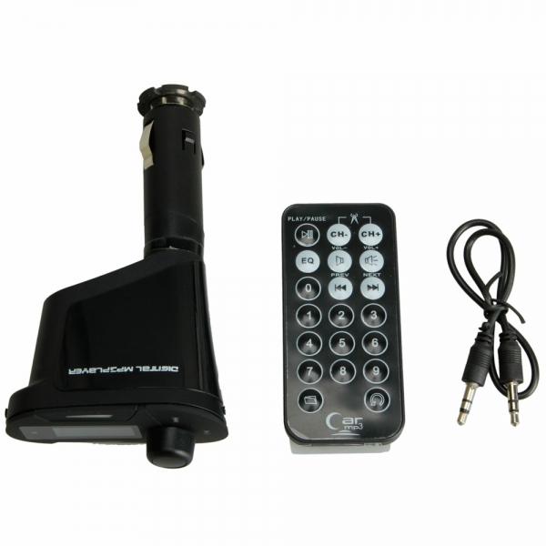 From US - LCD Car MP3 Player Wireless FM Transmitter with USB SD/MMC Black, US $24.99, image 9