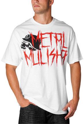 Msr metal mulisha derail white small t-shirt msr casual tee shirt sml sm