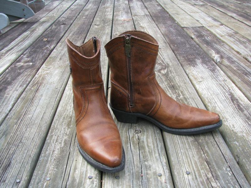 Harley-davidson womens "cammie" boots size 7 medium brown