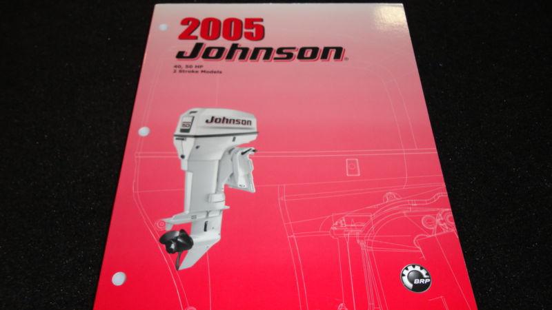 2005 johnson service manual 40,50 2-stroke #5005966 outboard boat motor repair