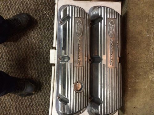Ford racing  aluminum valve covers  ford small block v8