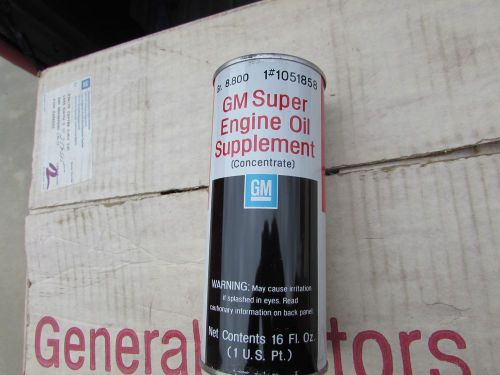 Genuine gm super engine oil supplement# 1051858 16oz eos oem