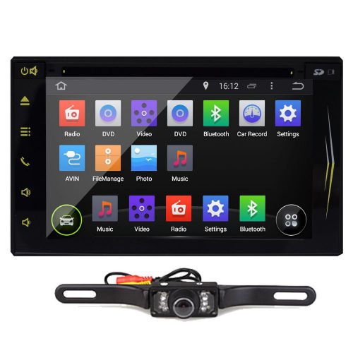 Android 4.4 os car dvd player gps wifi 3g radio ipod 1080p hd capacitive+camera