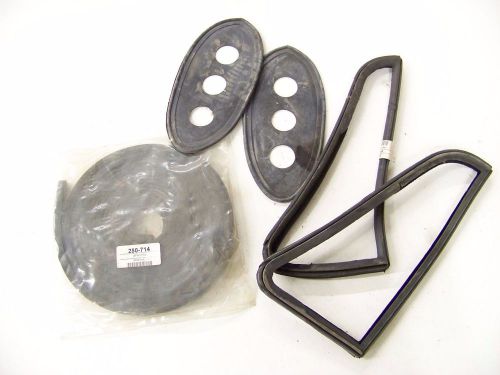 Mg mga coupe rubber seals - trunk lid, vent window, tail lamp