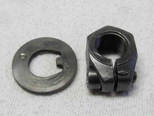 Porsche 914 front axle nut &amp; washer right side