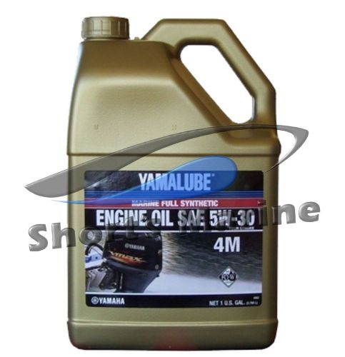 Yamaha yamalube four stroke 5w-30 full synthetic outboard motor oil (1 gallon)