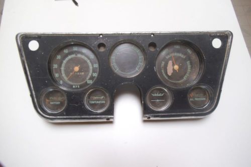1969 1970 1971 1972 chevy gmc truck subrban 1/2, 3/4, 1ton instrument cluster