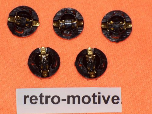 Mercury 1/2&#034; dash bulb sockets for #194 bulbs 1968-76 montego (qty-5) #206