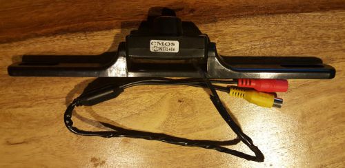 Cmos license plate rearview camera *used*
