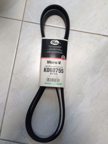 Serpentine belt-century series premium oe micro-v belt gates k060755