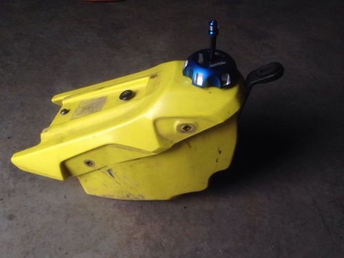 Suzuki rmz 450 fuel gas tank oem yellow great shape!! 05-07 rm-z450