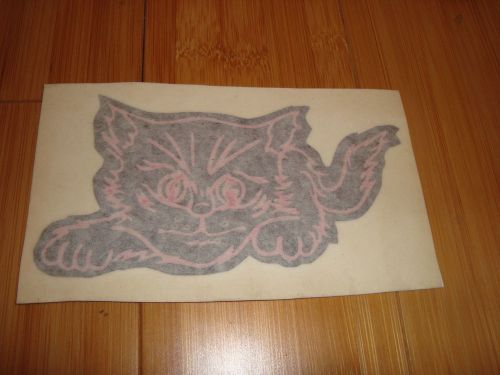 Arctic cat kitty cat hood decal pink