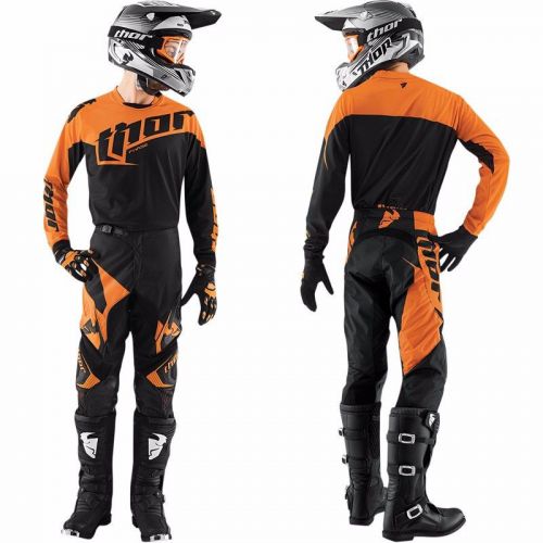 Thor phase tilt jersey pant combo mx orange adult motocross 2015 dirt bike ktm