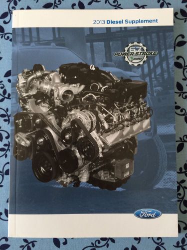2013 14 15 ford super duty 6.7l power stroke diesel owners manual supplement oem