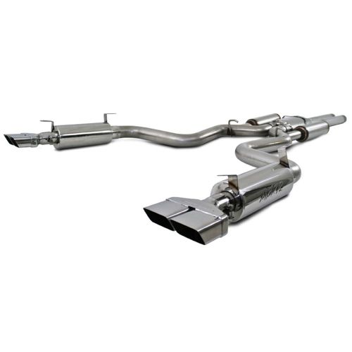Mbrp exhaust s7110304 pro series; muscle car dual rear exit exhaust system