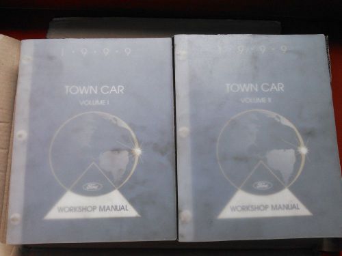 1999 ford lincoln town car dealer shop service manual