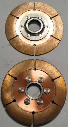 Tilton engineering  64140-9-aa-46 5.5&#034; 2-plate metallic clutch disc 1-1/4&#034;x29
