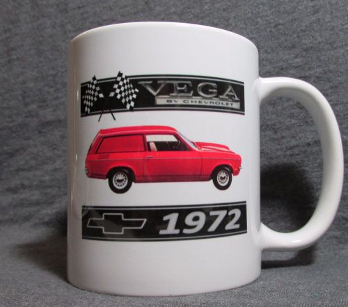 1972 chevrolet vega panel wagon coffee cup, mug - new - classic 70&#039;s - sharp