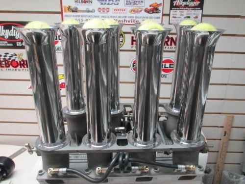 Hilborn 8 stack for 426 late hemi - 65-71 16 bolt-  rebuilt-  any fuel you like