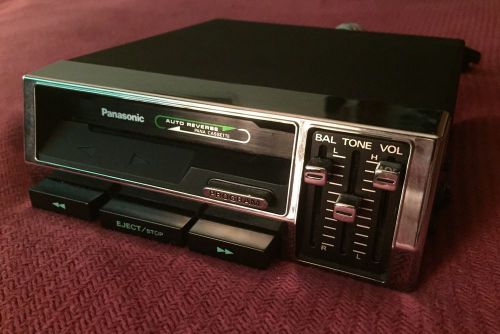 Rare nos panasonic cx-141eua vintage car truck cassette tape player mint -tested