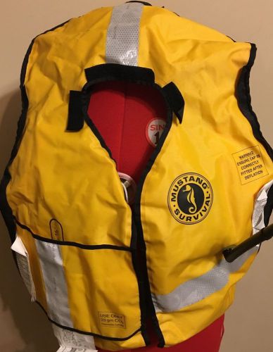 Mustang survival md3031 air force automatic inflatable collar pfd,expired