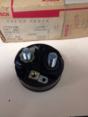 Volvo penta starter solenoid cover 243248-2 free shipping! we ship world wide!