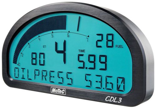 Motec club dash logger cdl3 - now with 8mb logging &amp; 12 inputs/outputs