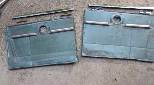 1964-65 ford falcon,mercury comet convertible rear panels with trim