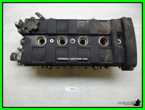 94-01 acura integra complete cylinder head - w/ cams valve cover - b18b1