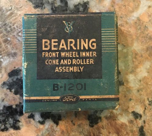 Nos ford front wheel bearing inner cone and roll assembly b-1201