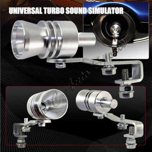 Universal fake turbo sound exhaust whistle blow off valve simulator whistler l