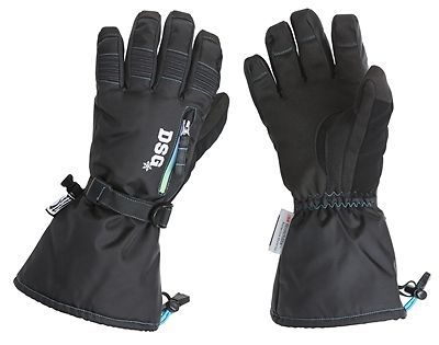 Divas snowgear craze 2016 womens snowmobile gloves black/blue