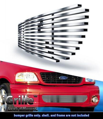 Fits 99-03 ford f-150 lightning bumper stainless steel billet grille insert