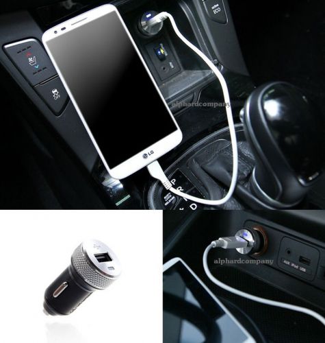 Hyundai kia mobis oem high speed car usb port charger for iphone ipad galaxy