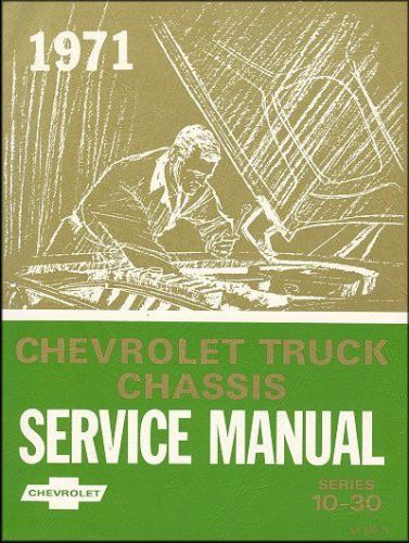 1971 chevrolet truck chassis service manual