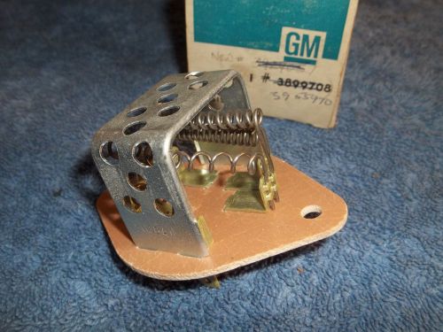 Nos 1967 68 69 70 impala belair biscayne ac resistor gm nos 3955970