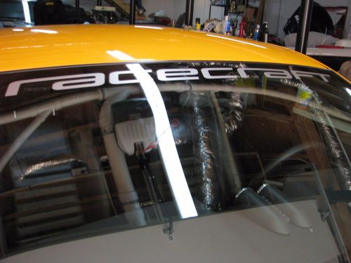 Ford mustang racecraft windshield banner