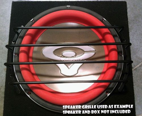 12 inch speaker grill black sub woofer bar grille covers guard